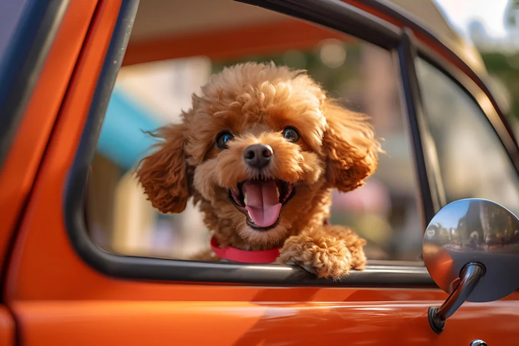 Ram Truck Dog Carrier Car Seat for Teacup Poodle